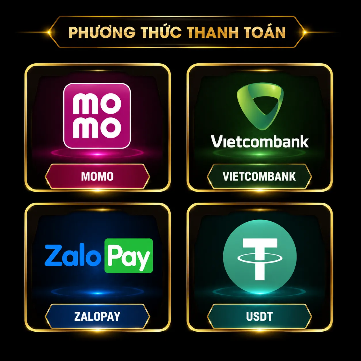 thanh toán go88 sh