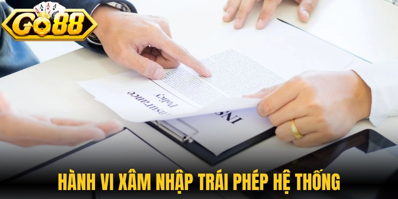 Miễn trừ trách nhiệm trước hành vi xâm nhập trái phép hệ thống 