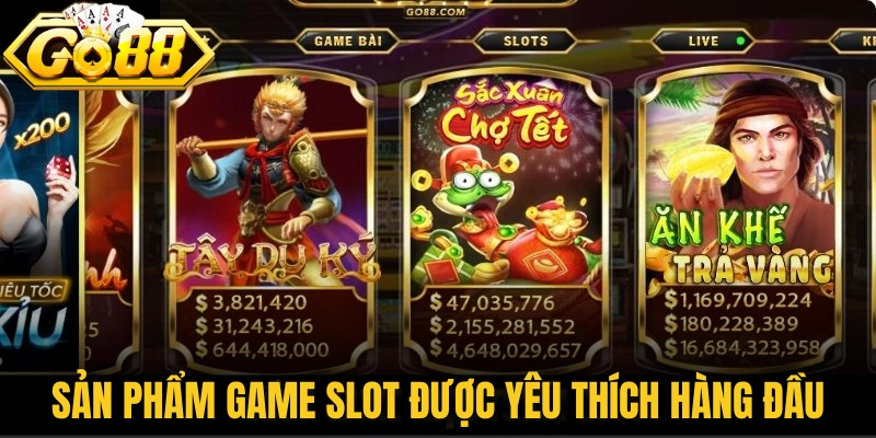 Game Slot Trực Tuyến - Sảnh Quay Hũ Đổi Thưởng Đẳng Cấp 3 Sản phẩm game slot được yêu thích hàng đầu